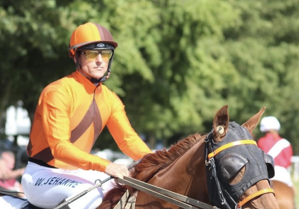 Wilfried Jehanne, jockey professionnel, parrain de Turf-Horses